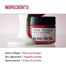 Load image into Gallery viewer, Some By Mi Snail Truecica Miracle Repair Cream 60g