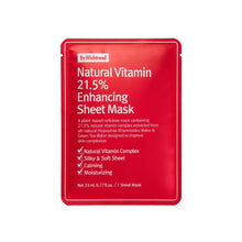 Load image into Gallery viewer, By Wishtrend Natural Vitamin 21.5% Enhancing Sheet Mask