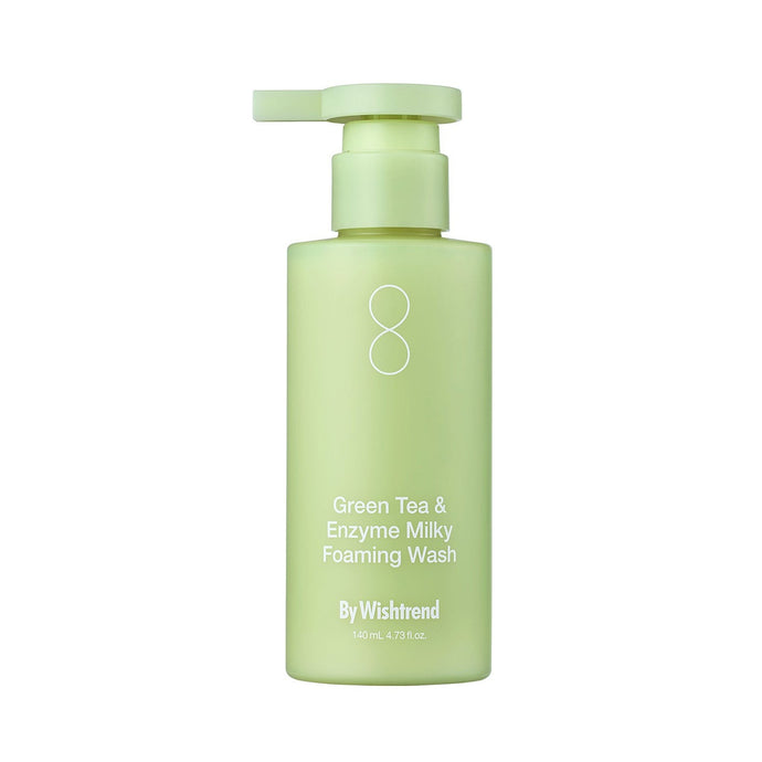 By Wishtrend Green Tea & Enzyme Milky Foaming Wash 140ml