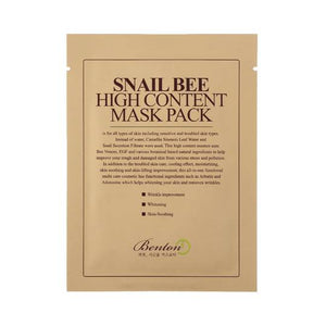 Benton Benton Snail Bee High Content Mask Pack 20g