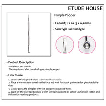Load image into Gallery viewer, Etude House My Beauty Tool Pimple Popper
