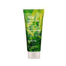 Load image into Gallery viewer, Farmstay Green Tea Seed Premium Moisture Cleansing Foam 100ml
