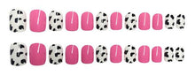 Load image into Gallery viewer, Nailamour Pretty Pink Artificial Nail Kit - 24pcs
