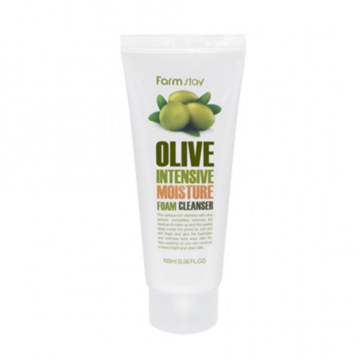 Farmstay Olive Intensive Moisture Foam Cleanser 100ml