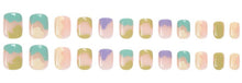 Load image into Gallery viewer, Nailamour Multicolor Artistic Artificial Nail Kit - 24pcs
