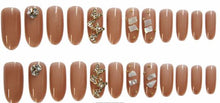 Load image into Gallery viewer, Studded Triple Butterfly Artificial Nail Kit
